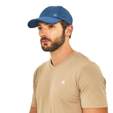 Imagem de Boné Proteção Solar Uv Line Adulto Unissex -, Azul marinho, U