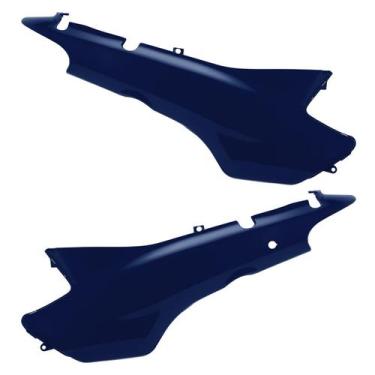 Imagem de Tampa Lateral Moto Honda Biz 100 1998 À 2005 Cromo Forte, AZUL IGUAPÉ 