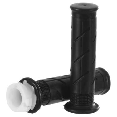 Imagem de Kit Manopla Com Roldana Acelerador Moto Honda Titan 150 2000 Cromo For