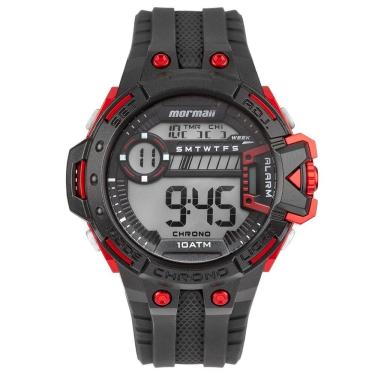 Imagem de Relógio MORMAII masculino digital cronógrafo MO1100/8R