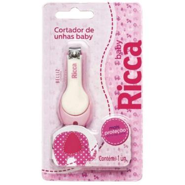 Imagem de Cortador De Unha Baby Colors Rosa - Ricca