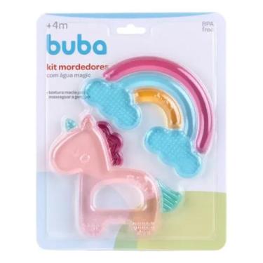 Imagem de Kit Mordedores com água Magic Unicornio Buba 22675