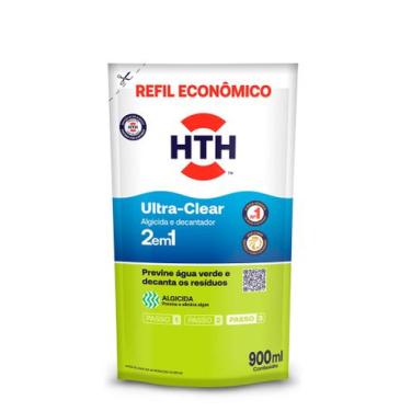 Imagem de Clarificante Decantador HTH Refil Ultra Clear 900 Ml