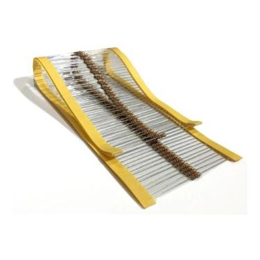 Imagem de Kit 5000 Resistores Filme De Carbono CR25 1/4W 5% 82K - CTT, 5000