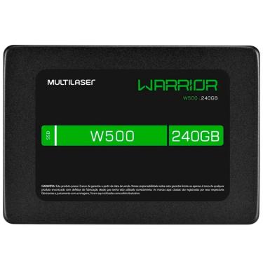 Imagem de Ssd 240GB Multilaser Gamer Warrior - Leitura 540 MB/s - Gravação: 500MB/s - SS210