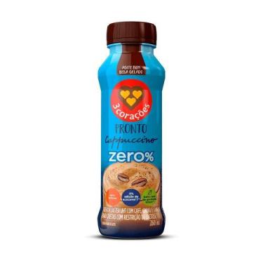 Imagem de Cappuccino Pronto Zero% 3 Corações 260ML