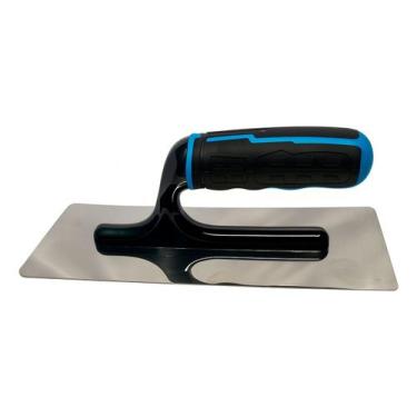Imagem de Desempenadeira Pequena Lisa Inox 20cm para Texturas Finas e Alisamento