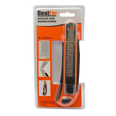 Imagem de ESTILETE LARGO COM ESTOJO DE LAMINA BFH0163 / UN/BESTFER