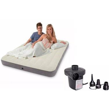 Imagem de "Colchão Inflável Casal Dura Beam Fiber Tech Com Bomba Elétrica