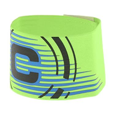 Imagem de YIJU Capitão Braçadeira Faixa de Futebol de Futebol Elástico com Etiqueta , Verde brilhante