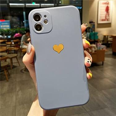 Imagem de Capa de telefone padrão amor coração para iphone 13 12 pro mini 11 pro max x xr xs max 7 8 plus cor doce capa de tpu macio, gy, para iphone 12 mini