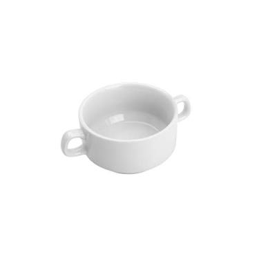 Imagem de BOWL DE PORCELANA C/ALÇA BRANCO 14X9,5X5cm 250ml