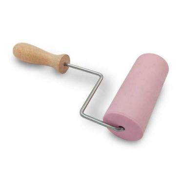 Imagem de Rolo para Massas e Pasta Americana em Silicone com Cabo