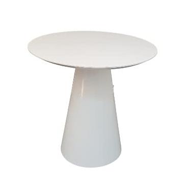 Imagem de Mesa Lateral Cone Redonda 51 cm Laqueada