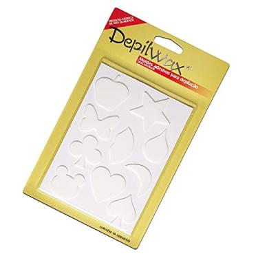 Imagem de Depilwax - Mold para Depilação Artística - Depilação - Tira - Remoção de Cabelos - Mulheres - Adultos interessados em depilação artística - Unissex