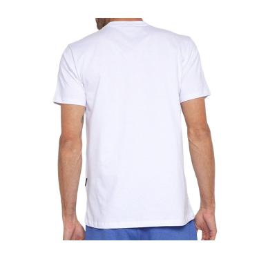 Imagem de Camiseta Oakley Masculina Striped Bark Tee, Branco, P