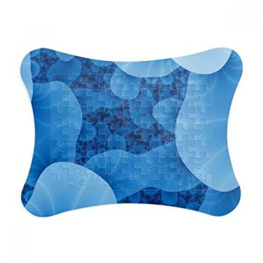 Imagem de Moldura de quebra-cabeça com estampa microcósmica de células de criatura ciense, enfeite de jogo de quebra-cabeça