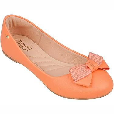 Imagem de SAPATILHA INFANTIL PAMPILI SUPER FOFURA CORAL 295334 Cor:Laranja;Tamanho:36