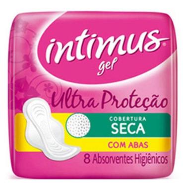 Imagem de Absorvente Intimus normal com abas seca 8 unidades