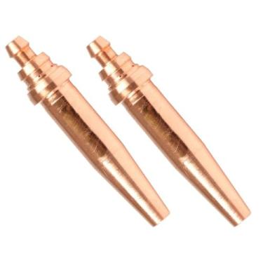 Imagem de Kit 2 Bico De Corte Para Maçarico 3 Sedes Oxi Acetileno G1ad 7/10