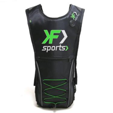 Imagem de Mochila De Hidratação Para Ciclismo Verde Com Refil - F Sports