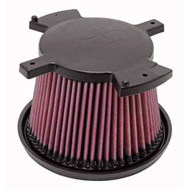 Imagem de K&N Filtro de ar do motor: Alto desempenho, premium, lavável, filtro de ar de substituição para carro: Compatível com CHEVROLET/GMC 2005-2010 (Silverado, 2500, 3500, Classic, HD, Sierra), E-0781