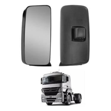 Imagem de Espelho Retrovisor p Mercedes-Benz Axor Atego 2007 a 2013 LE - Fabbof