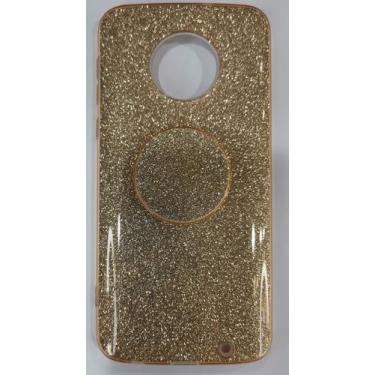 Imagem de Capinha Capa Compatível motolora moto g6 plus Glitter Brilho - Genéric