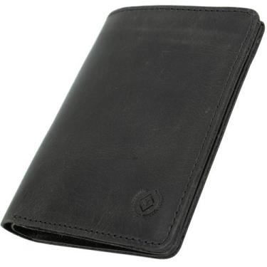 Imagem de Carteira Masculina Cédulas Porta Cartão Cnh Couro 030 Preto - Kartmen