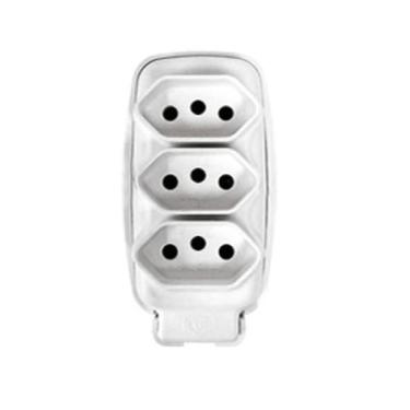 Imagem de Extensão 2P+T Padrão Novo 3Vias 10A 250V 10M Br Ilumi 17931