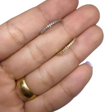 Imagem de Piercing Conch Cartilagem Fino Haste 1mm Diâmetro 11mm - RaraSteel Pie