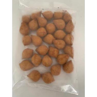 Imagem de 30 mini Coxinhas Fritas Congeladas - Zonta Salgados , frango/requeijao