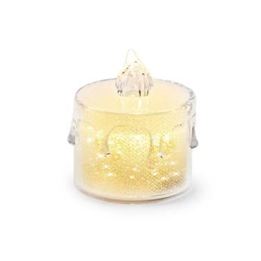 Imagem de Vela Decorativa Eletronica Decoracão Bateria Iluminação Top - Hxt