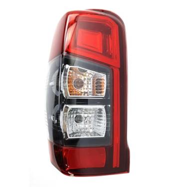 Imagem de Prefer Warehouse Conjunto de luz traseira de luz traseira compatível com Mitsubishi L200 Triton 2019 2020 Conjunto de lâmpada de halogênio de freio reverso 8330B211 8330D210 Pickup de configuração