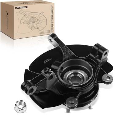 Imagem de A-Premium Conjunto de junta de direção dianteira e cubo de rolamento de roda compatível com Hyundai Tucson 2010-2013, Kia Sportage 2010, com 5 argolas, lado direito do passageiro, substitui #