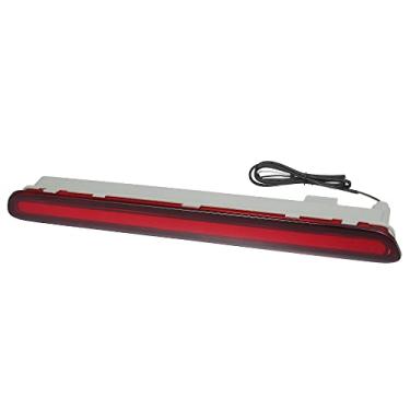 Imagem de VekAuto Lâmpada de parada de luz de freio 3ª terceira de alto nível compatível com captador Toyota Hilux M70 M80 4dr, à prova d'água ABS vermelho cauda traseira do carro