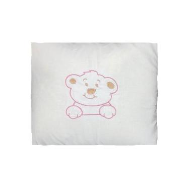 Imagem de Travesseiro Bebê Bordado Infantil 30x40 Sono Leve Luma Baby - Lumababy
