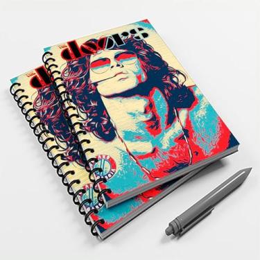 Imagem de Caderno Universitário 96 fls Rock The Doors - Premium