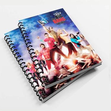 Imagem de Caderno Universitário 10 Mat Serie Big Bang Theory - Premium
