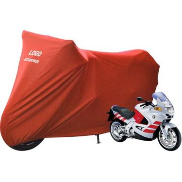 Imagem de Capa De Cobrir Moto BMW K 1200 RS Sob Medidas - Mz, Vermelha