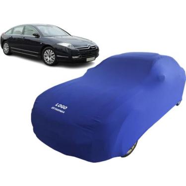 Imagem de Capa Cobrir Carro Citroen C6 Máxima Proteção Com Logo - Mz, Azul