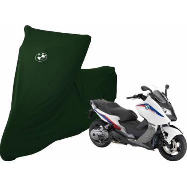 Imagem de Capa De Tecido Helanca Lycra Para Moto BMW C 600 - Mz, Verde