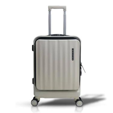 Imagem de Mala De Viagem Branca Cadeado Embutido Up4you - Luxcel