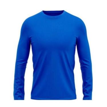 Imagem de Camisa Uv 50+ INFANTIL - Proteção Solar - Unissex - C&C, Azul royal, G