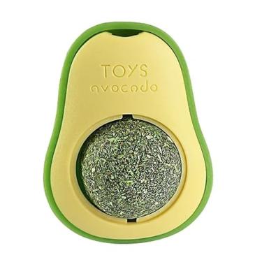 Imagem de Brinquedo Interativo com Catnip para Gatos, Abacate