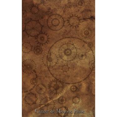 Imagem de Carnet de Mots de Passe: A5-98 Pages - 158 - Steam Punk - Papier Vintage