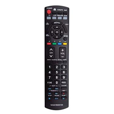 Imagem de Controle remoto substituído N2QAYB000100 compatível com Panasonic TV PT-50LCZ7 PT-50LCZ70 PT-56LCZ7 PT-56LCZ70 PT-61LCX70 PT56LCZ7 PT56LCZ70 PT61LCX70 PT61LCZ7 PT61LCZ7 61LCZ7 0