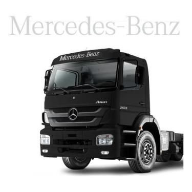 Imagem de Faixa Caminhão Mercedes-benz Adesivo Testeira Quebra Sol - Resitank, P
