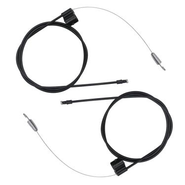 Imagem de Cylinman 2 peças 946-04728,746-04728 cabo de tração autopropelido adequado para Rotary 15102 apto para MTD Craftsman Huskee Troy Bilt TB200 TB210 TB430 746-04728A,946-04728A