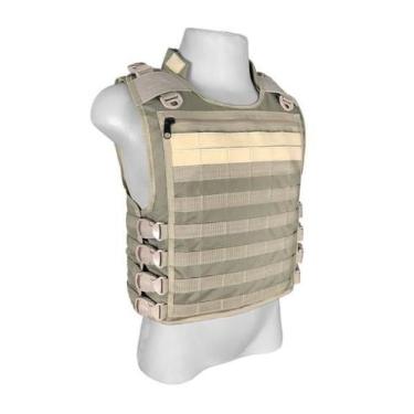 Imagem de Colete Modular Tático nível 3a Close Tan JA Rio Militar - J.A Rio Mili
